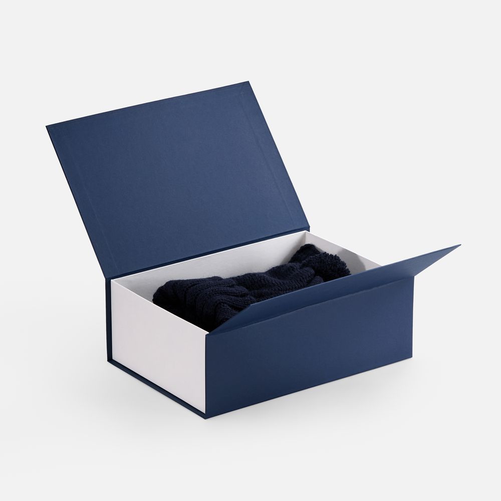 Коробка Bicolor Case, белая с синим / Миниатюра WWW (1000)