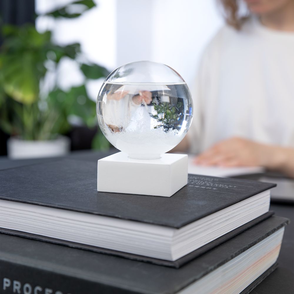 Штормгласс Mystery, белый / Миниатюра WWW (1000)