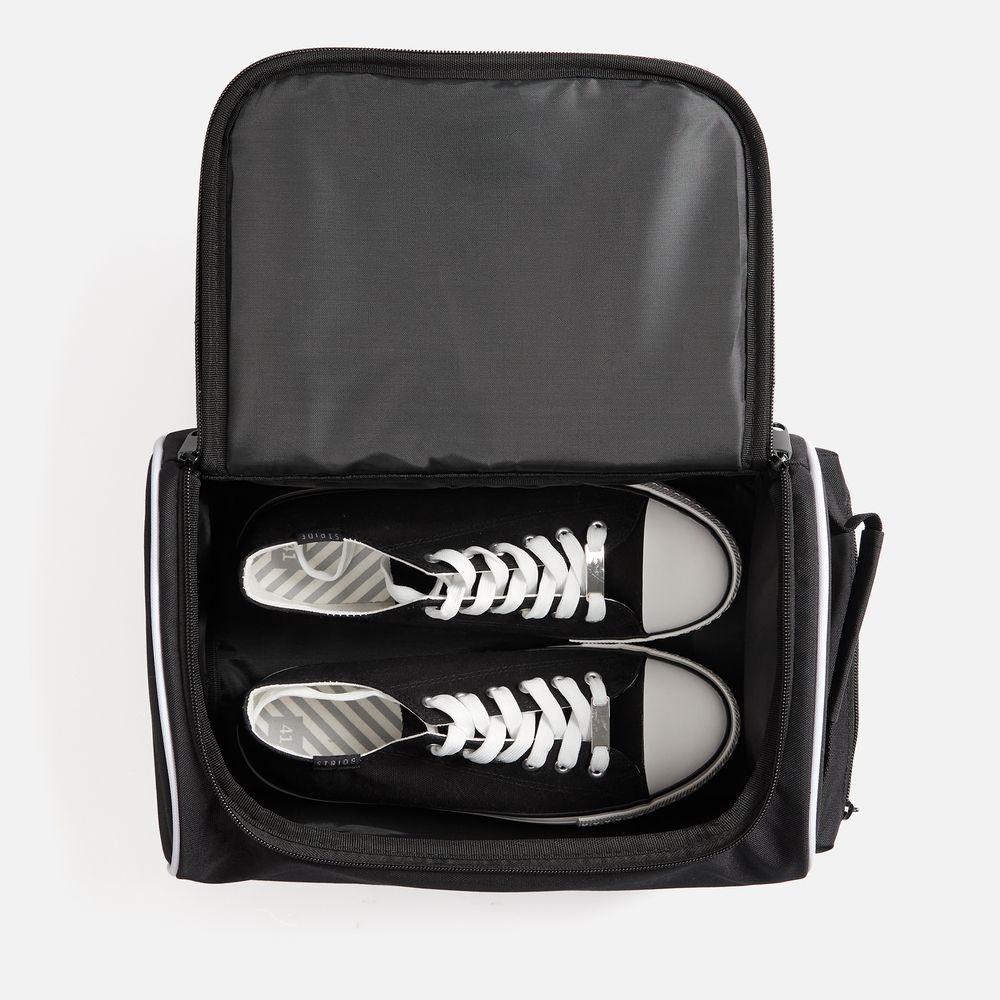 Сумка для обуви Equipex, черная с белым / Миниатюра WWW (1000)