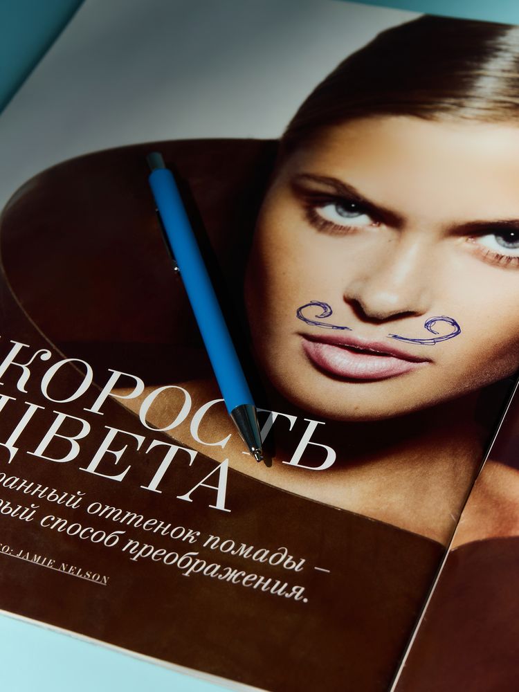 Ручка шариковая Mastermind, голубая / Миниатюра WWW (1000)