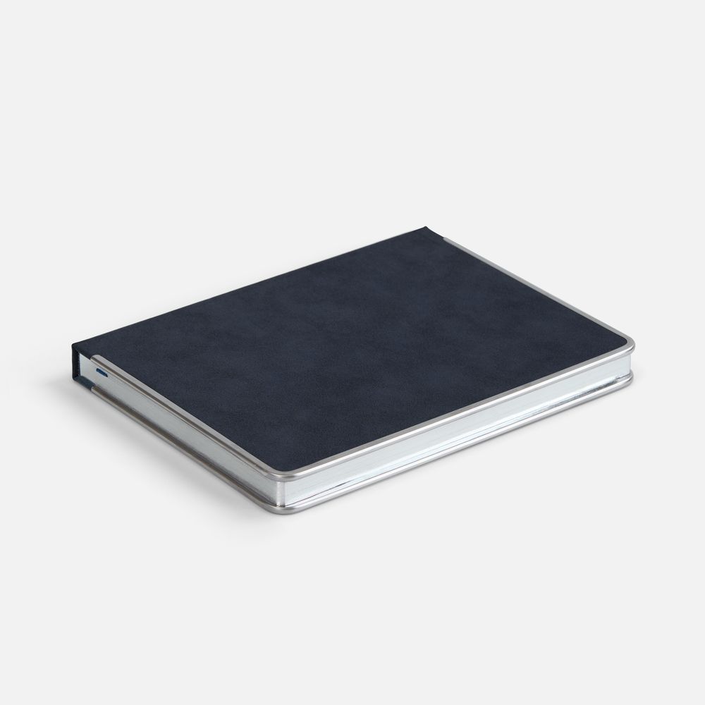 Ежедневник Metal Frame на заказ, датированный, синий / Миниатюра WWW (1000)