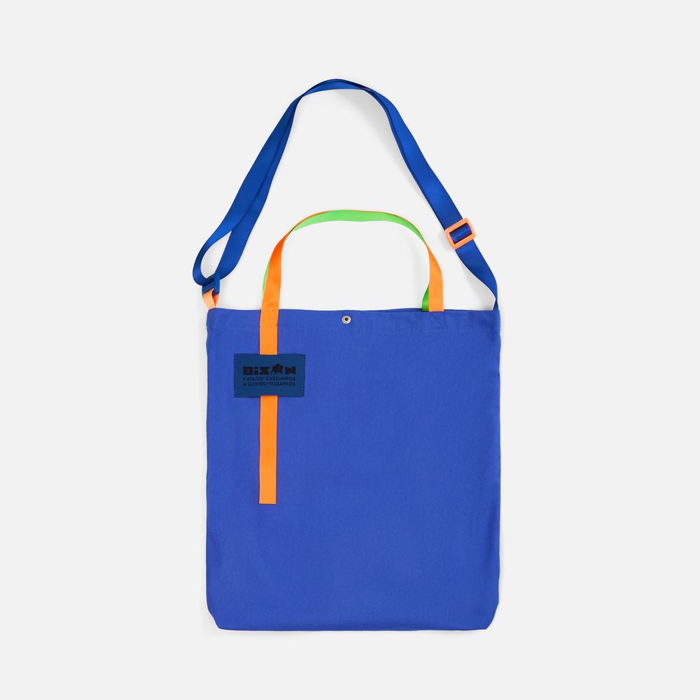 Стропа текстильная Fune 25 S, оранжевый неон, 10 см / Миниатюра нанесения (1000)