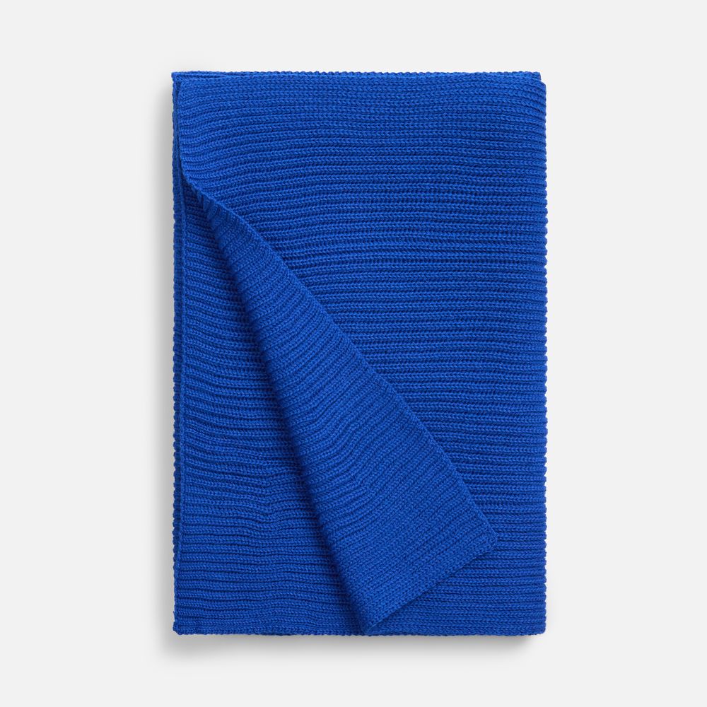 Шарф Nobilis Mono, синий (аква) / Миниатюра WWW (1000)