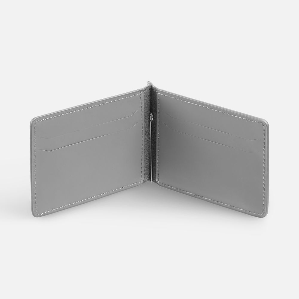 Зажим для купюр Alaska, серый / Миниатюра WWW (1000)