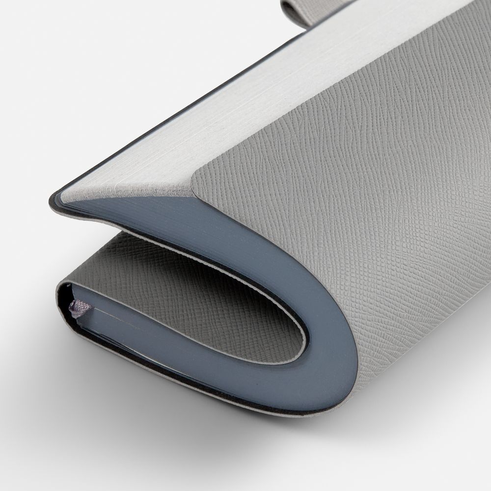 Ежедневник Peel Flex, недатированный, серый / Миниатюра WWW (1000)