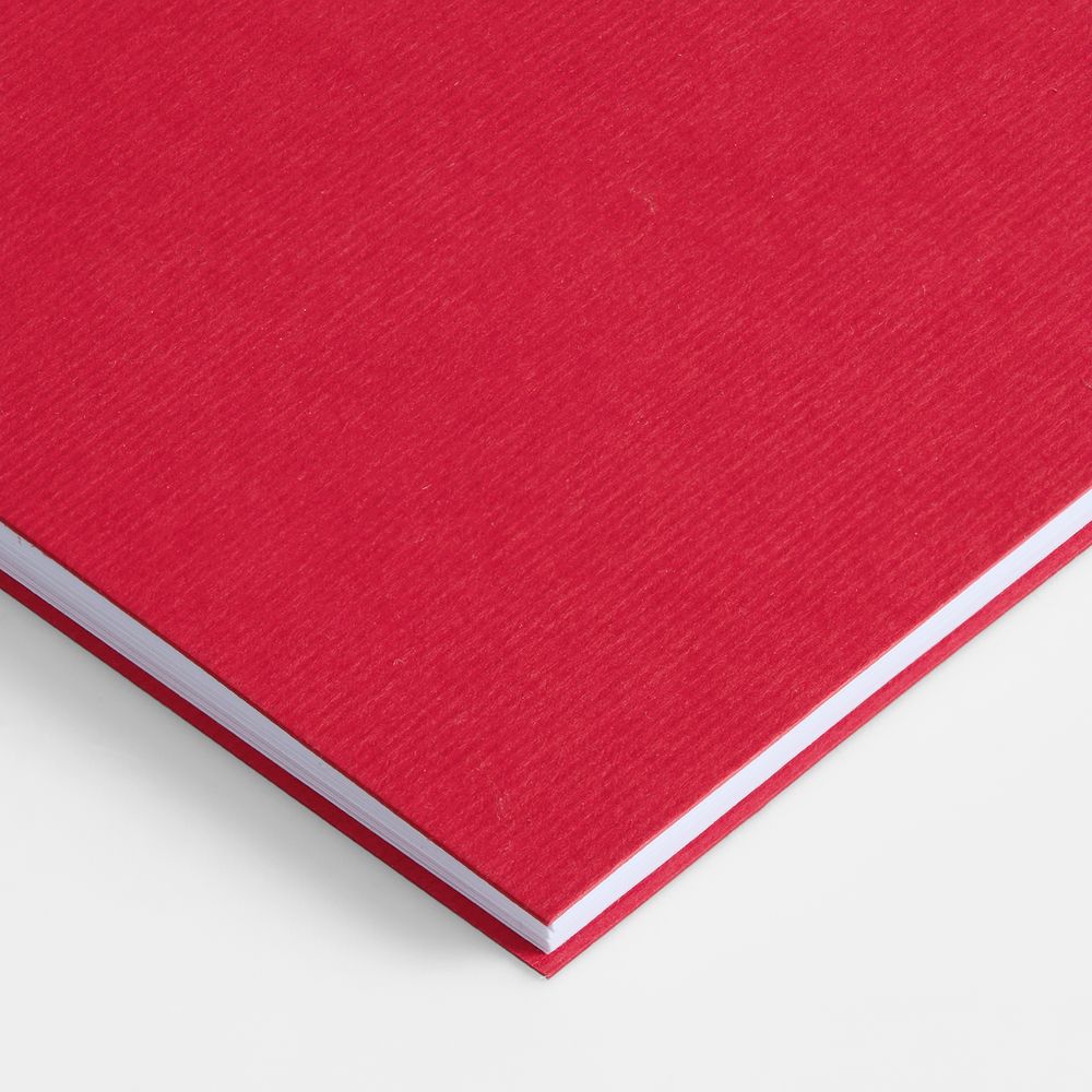 Блокнот Dali Mini в клетку, красный / Миниатюра WWW (1000)