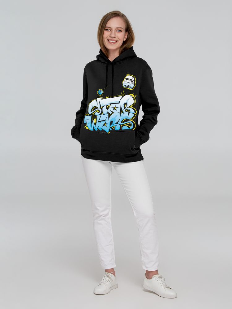 Худи унисекс Star Wars Comics, черное / Миниатюра WWW (1000)
