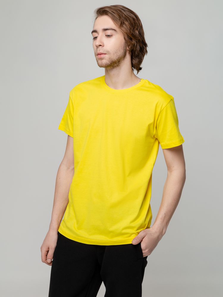 Футболка унисекс T-bolka 140, желтая / Миниатюра WWW (1000)