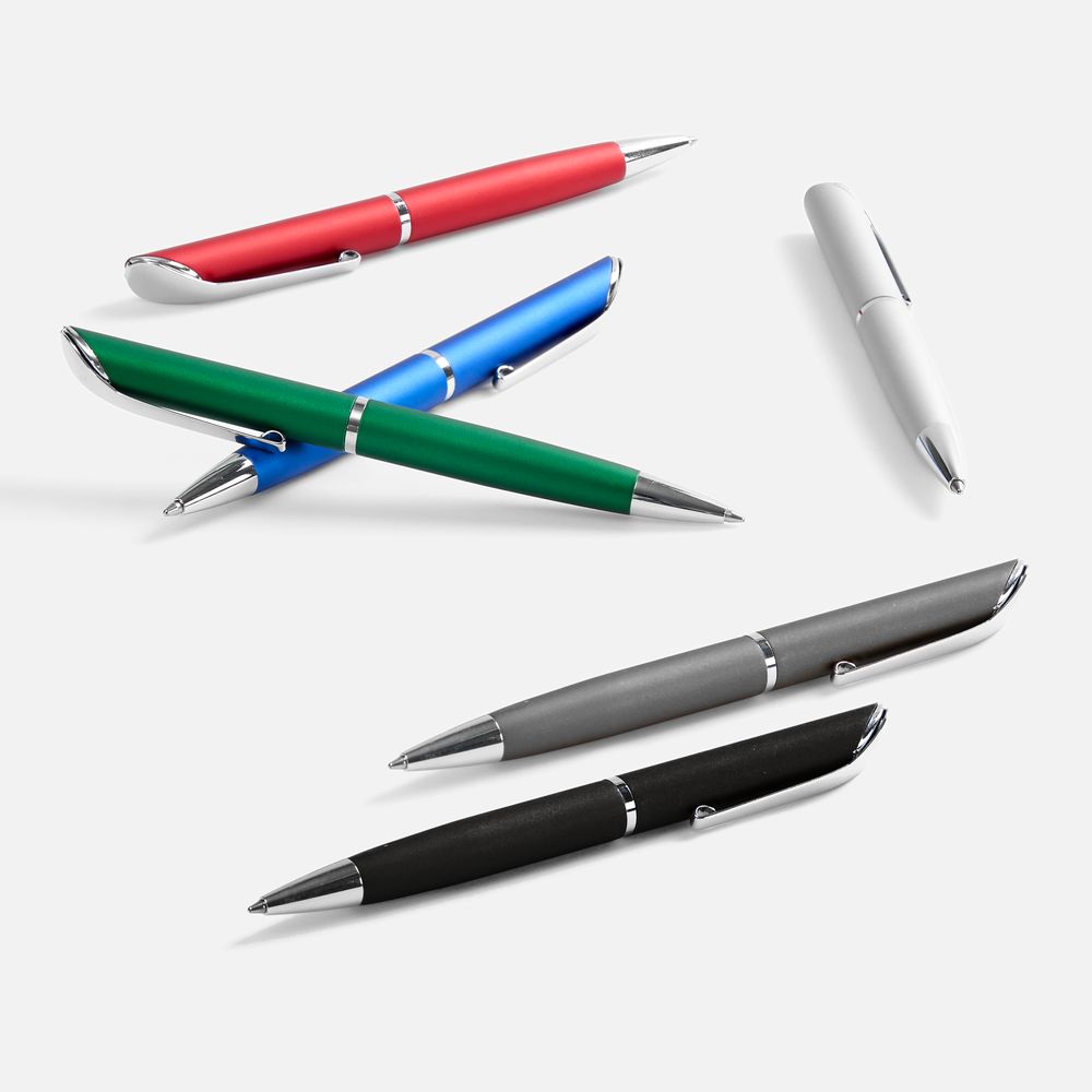 Ручка шариковая Glide, черная / Миниатюра WWW (1000)