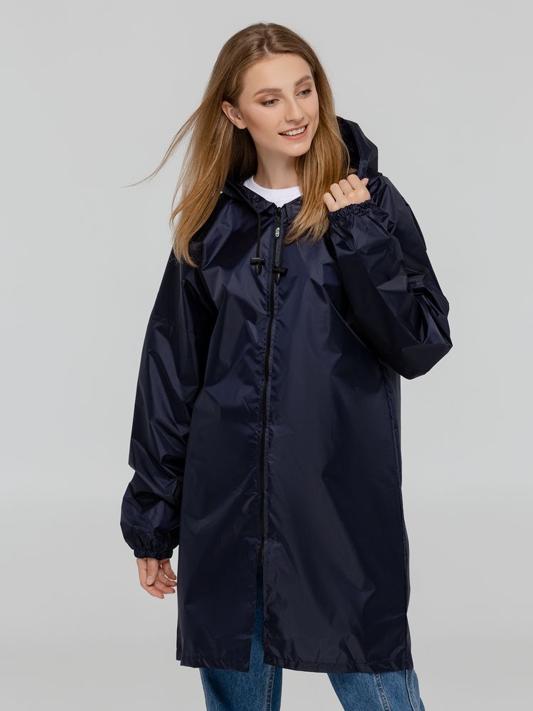 Дождевик «Сплавляюсь», темно-синий / Миниатюра WWW (1000)