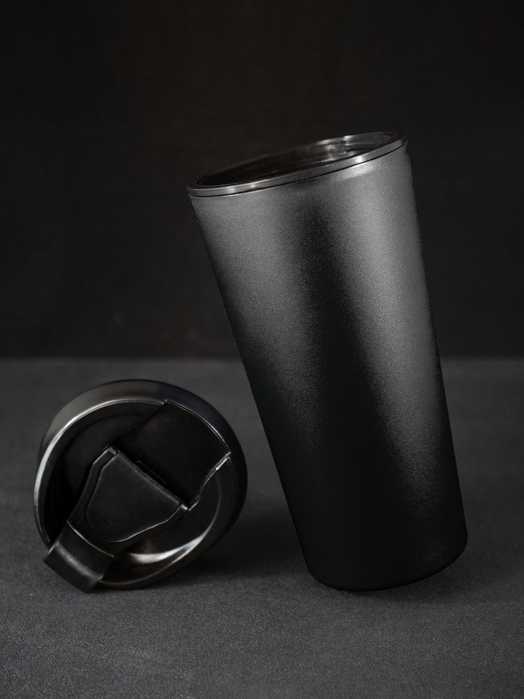 Термостакан Edda, черный / Миниатюра WWW (1000)