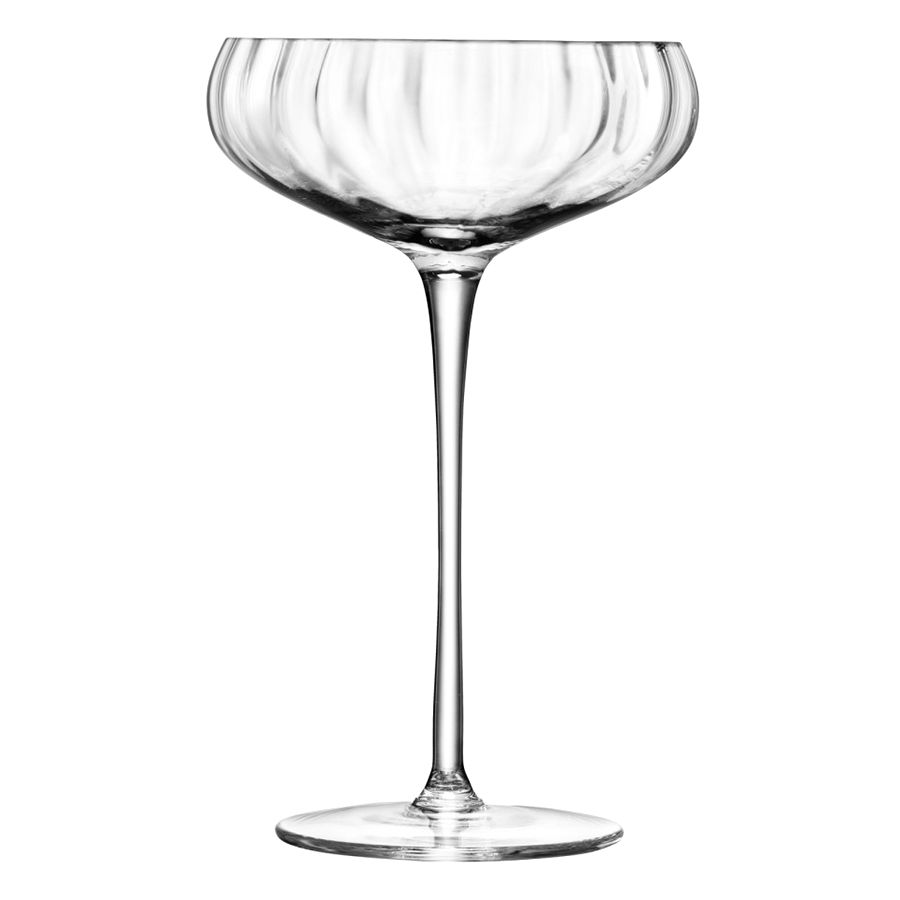 Набор из 4 бокалов для шампанского Aurelia Saucer / Миниатюра WWW (1000)