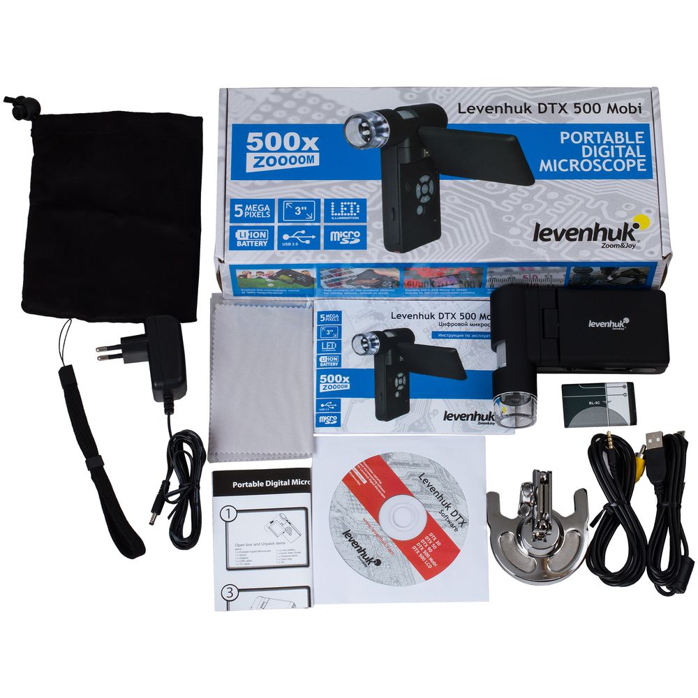 Цифровой микроскоп DTX 500 Mobi / Миниатюра WWW (1000)