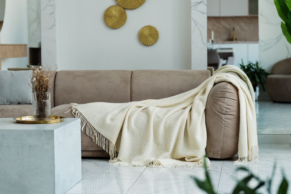 Плед Онега XL, бежевый / Миниатюра WWW (1000)