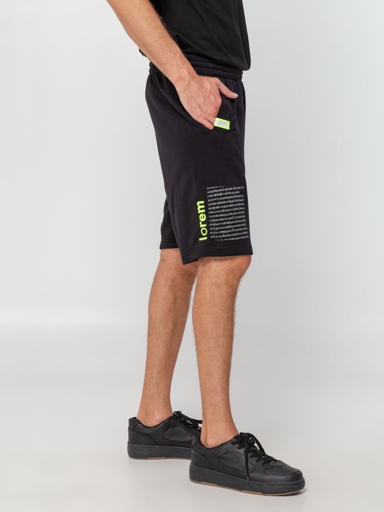 Шорты Terry, черные / Миниатюра WWW (1000)