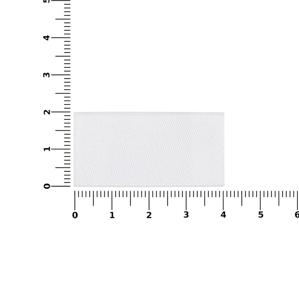 Лейбл тканевый Epsilon, XXS, белый / Миниатюра WWW (1000)