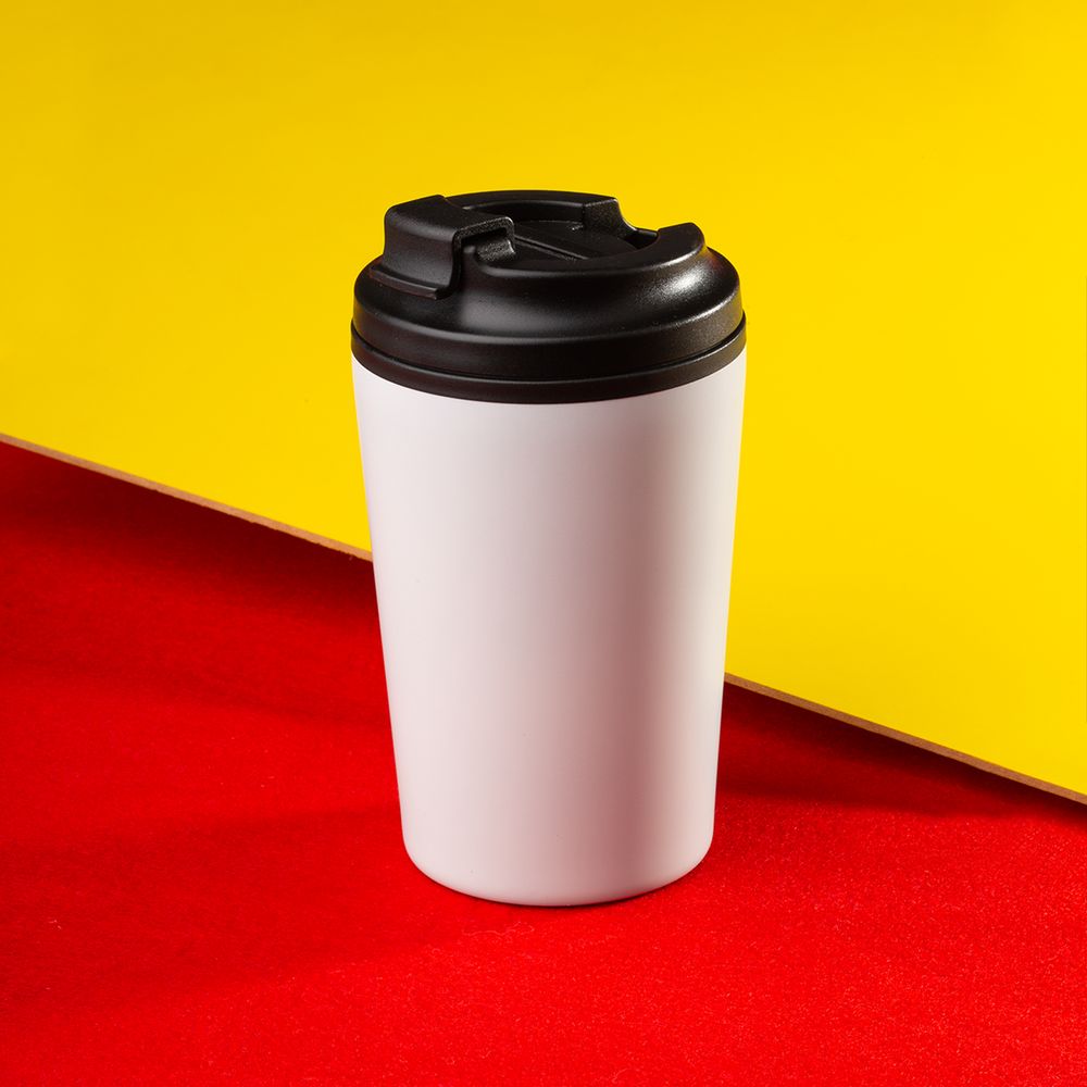 Термостакан Kuppi, белый / Миниатюра WWW (1000)