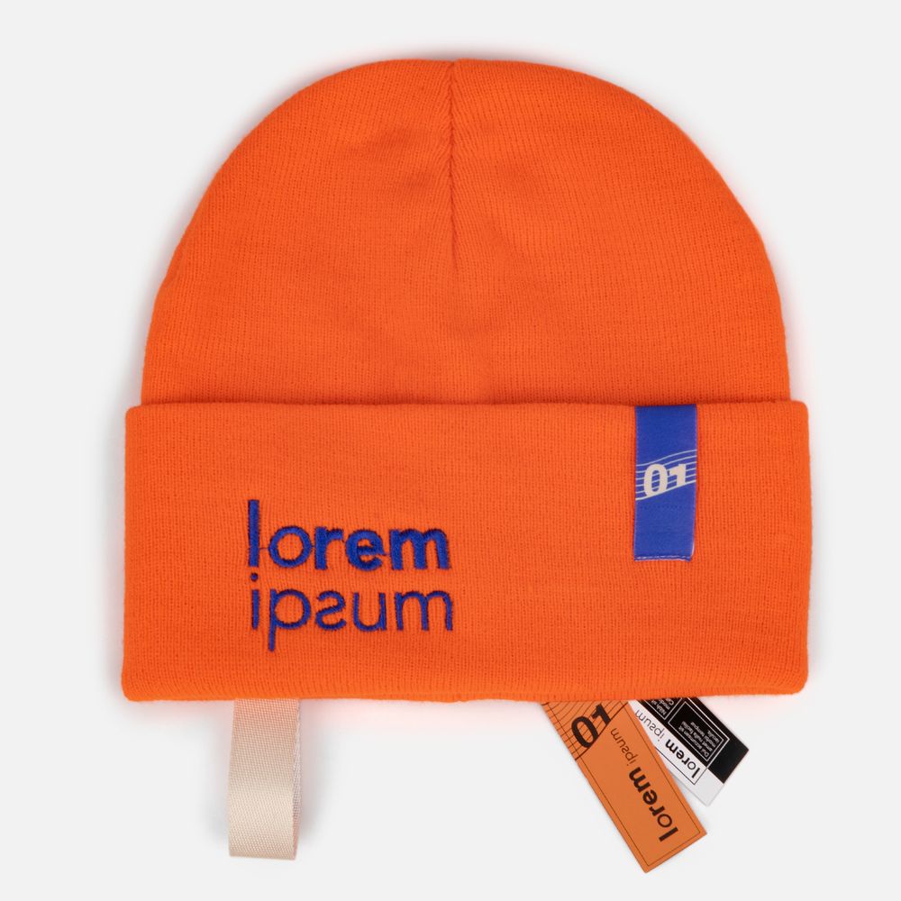 Шапка Urban Flow, оранжевая / Миниатюра WWW (1000)