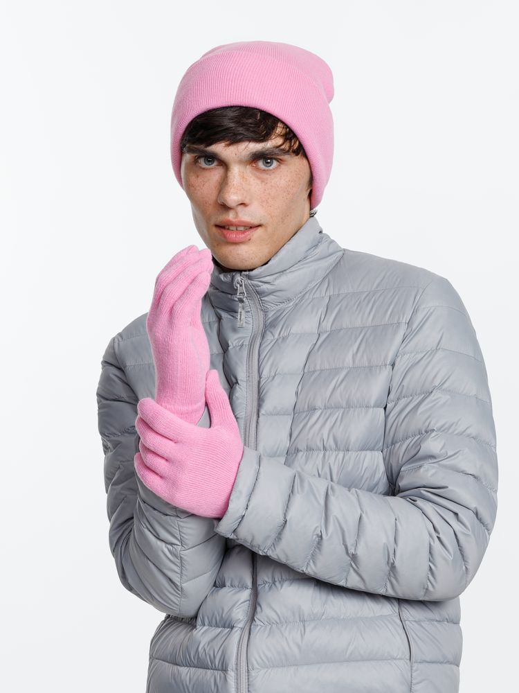 Перчатки Urban Flow, пыльно-розовые / Миниатюра WWW (1000)