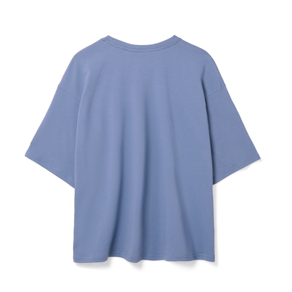 Футболка унисекс оверсайз Street Vibes, синяя (лавандовая) / Миниатюра WWW (1000)