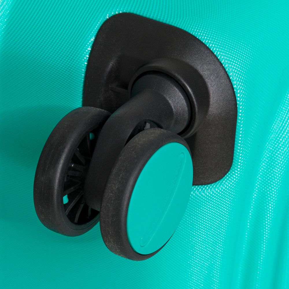 Чемодан Logoduck M, тиффани / Миниатюра WWW (1000)