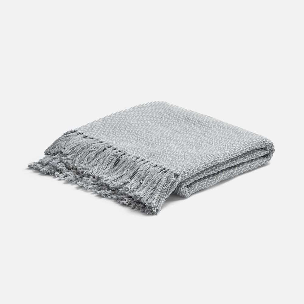 Плед Saltoro, светло-серый / Миниатюра WWW (1000)