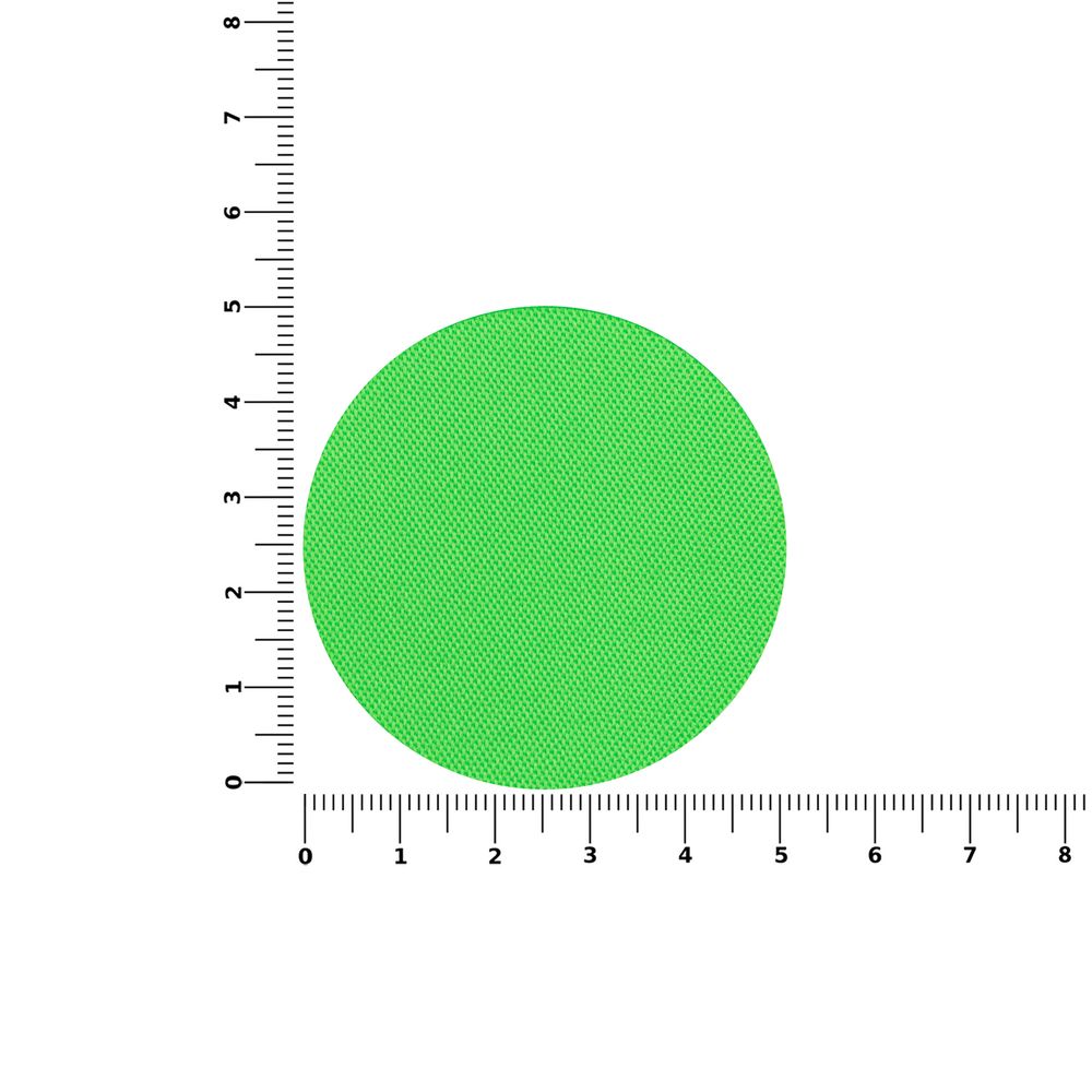 Наклейка тканевая Lunga Round, M, зеленый неон / Миниатюра WWW (1000)