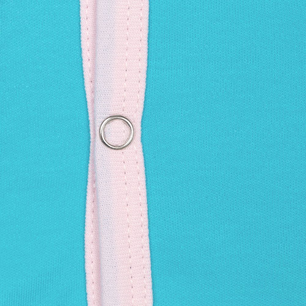 Боди детское Baby Prime, бирюзовое с розовым / Миниатюра WWW (1000)