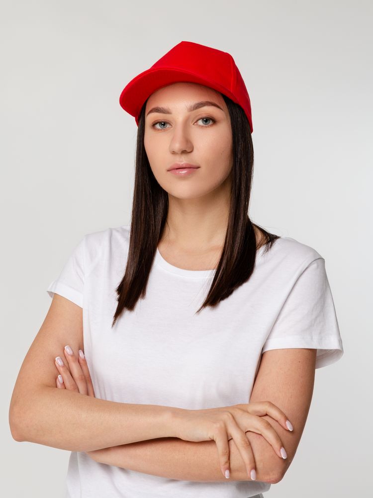 Бейсболка Standard, красная / Миниатюра WWW (1000)