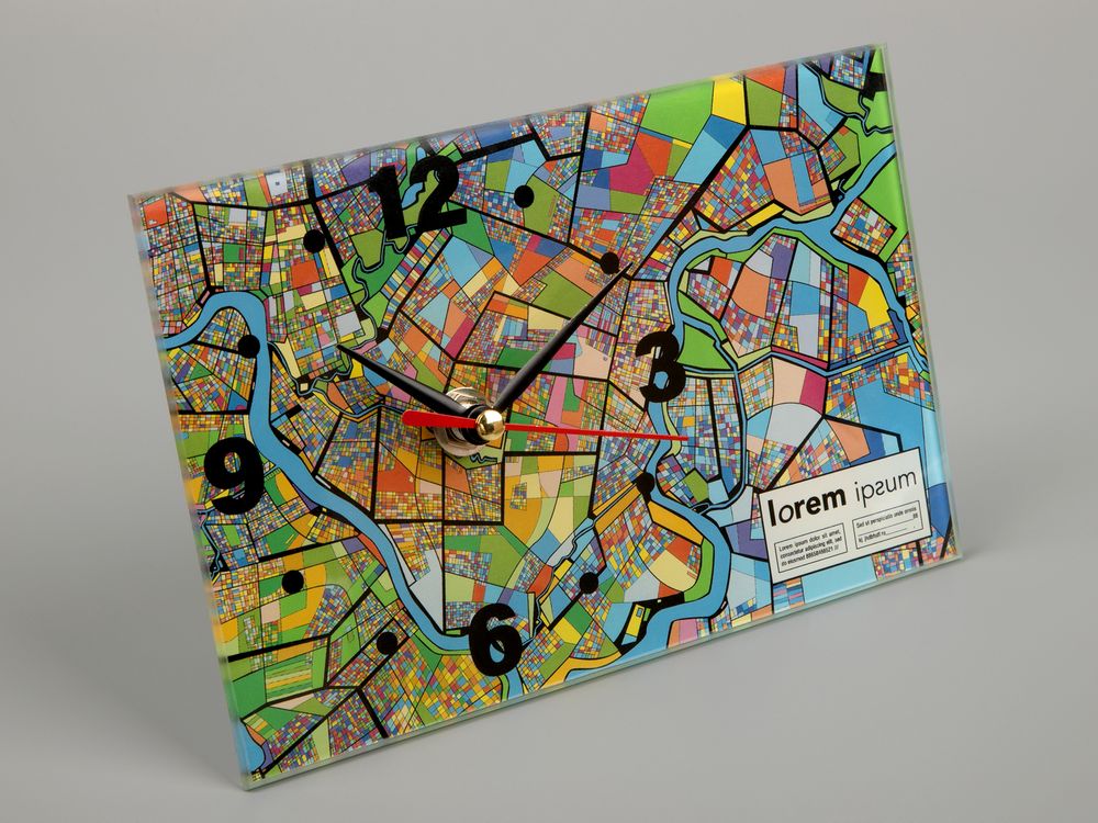 Часы настольные на заказ Uptime / Миниатюра WWW (1000)