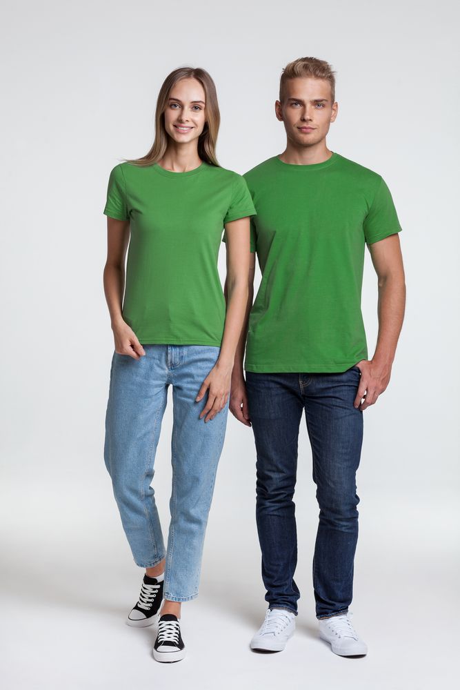 Футболка женская T-bolka Lady, ярко-зеленая / Миниатюра WWW (1000)