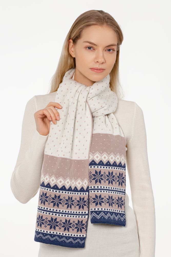 Шарф Joyful на заказ, полушерсть / Миниатюра WWW (1000)