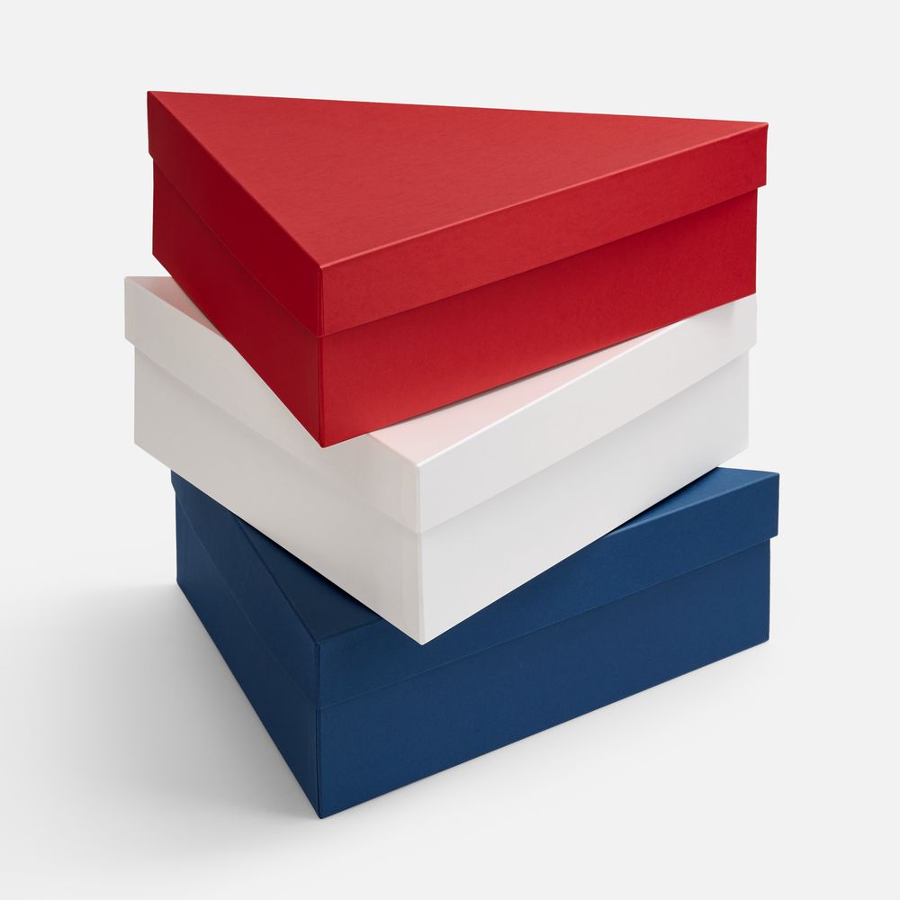 Коробка Trigon, белая / Миниатюра WWW (1000)