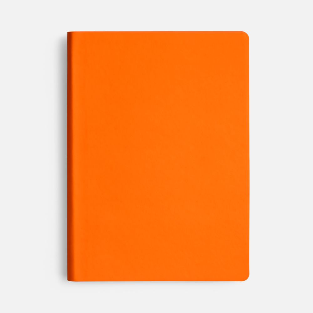 Ежедневник Flex Shall New, недатированный, оранжевый / Миниатюра WWW (1000)