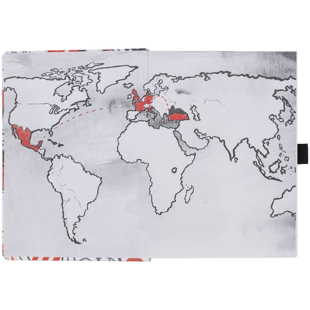 Ежедневник «Гражданин мира», недатированный / Миниатюра WWW (1000)