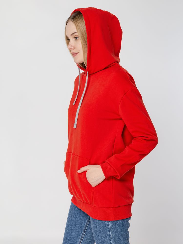 Толстовка с капюшоном Unit Kirenga Heavy, красная / Миниатюра WWW (1000)