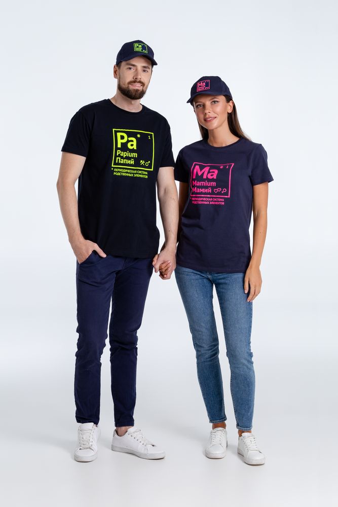 Футболка женская «Мамий», темно-синяя / Миниатюра WWW (1000)