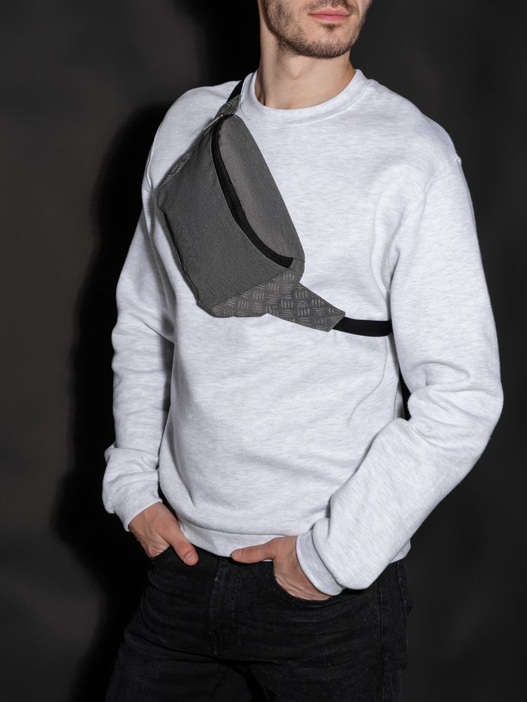 Поясная сумка со светоотражающим паттерном Hard Work Reflective / Миниатюра WWW (1000)