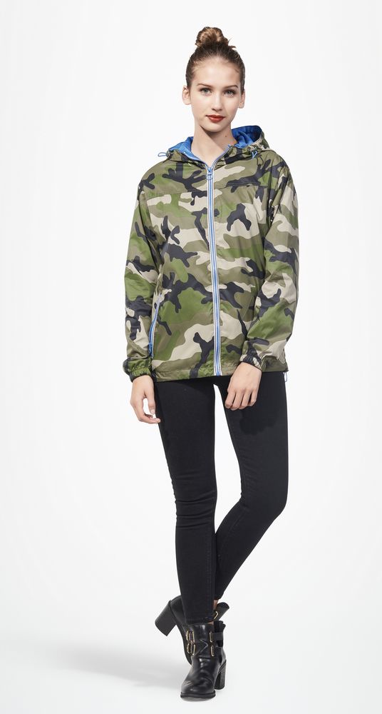 Ветровка Skate, ярко-синяя с неоново-желтым / Миниатюра WWW (1000)