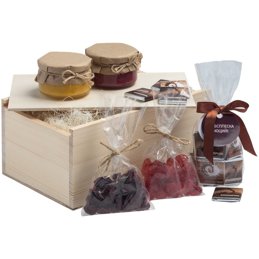 Деревянный ящик Locker, малый, неокрашенный / Миниатюра WWW (1000)