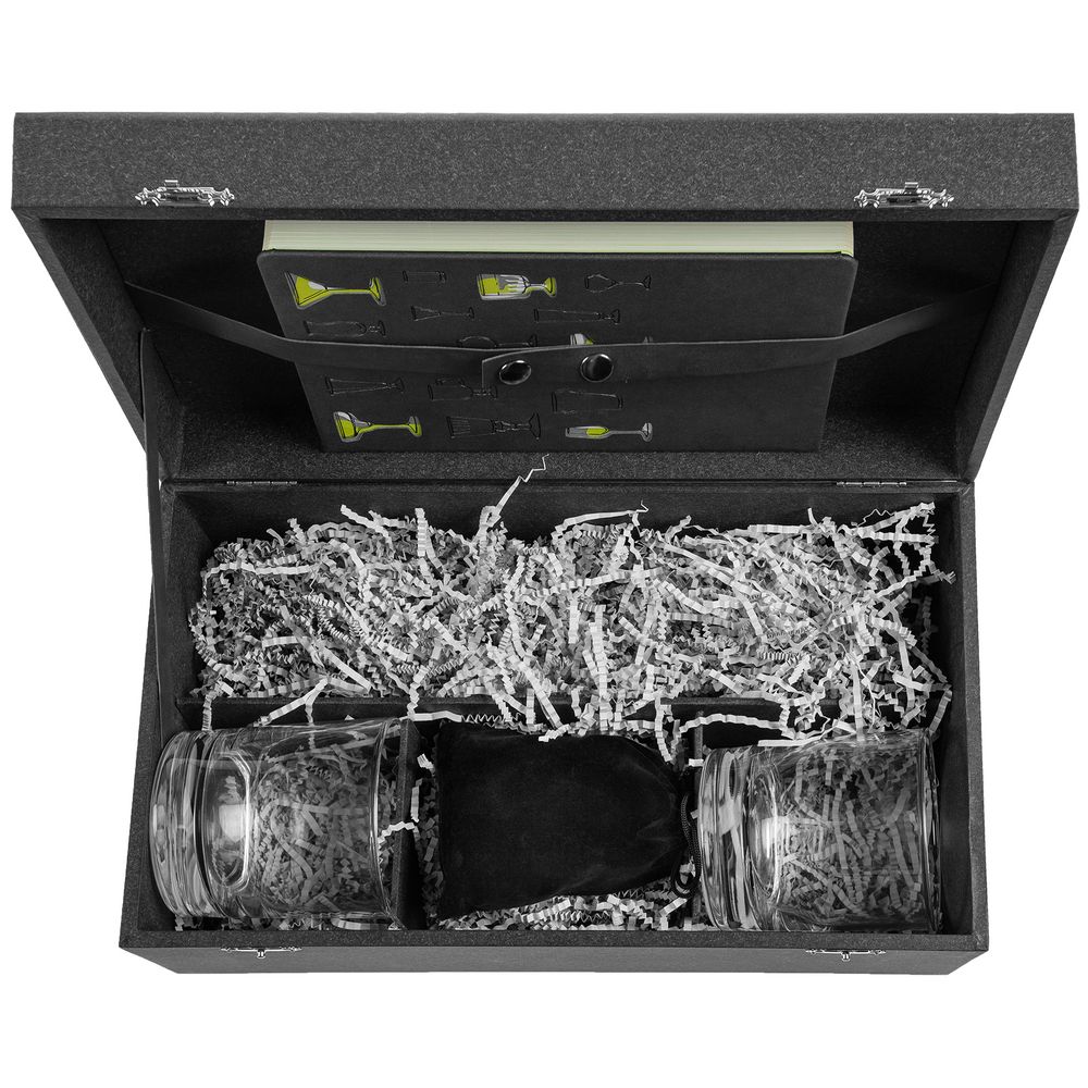 Набор «Культура пития», с бокалами и камнями для виски / Миниатюра WWW (1000)