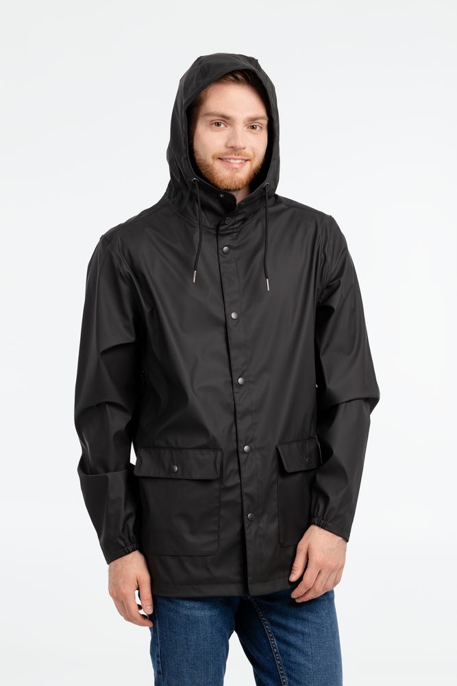 Дождевик мужской Squall, черный / Миниатюра WWW (1000)