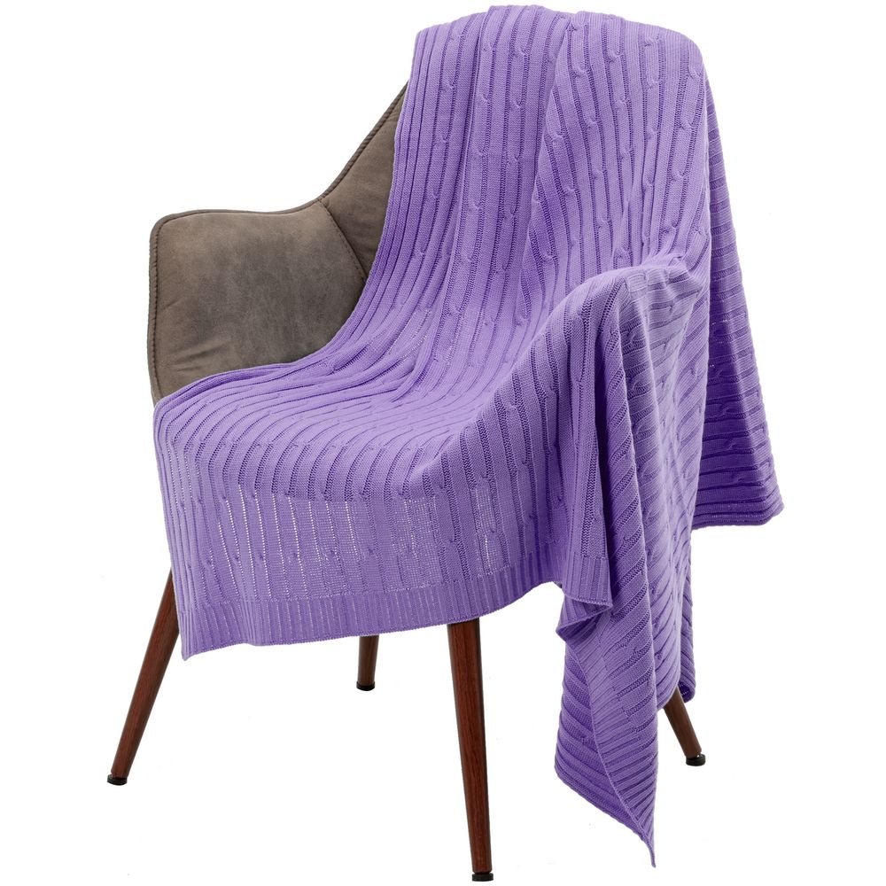 Плед Remit, сиреневый / Миниатюра WWW (1000)