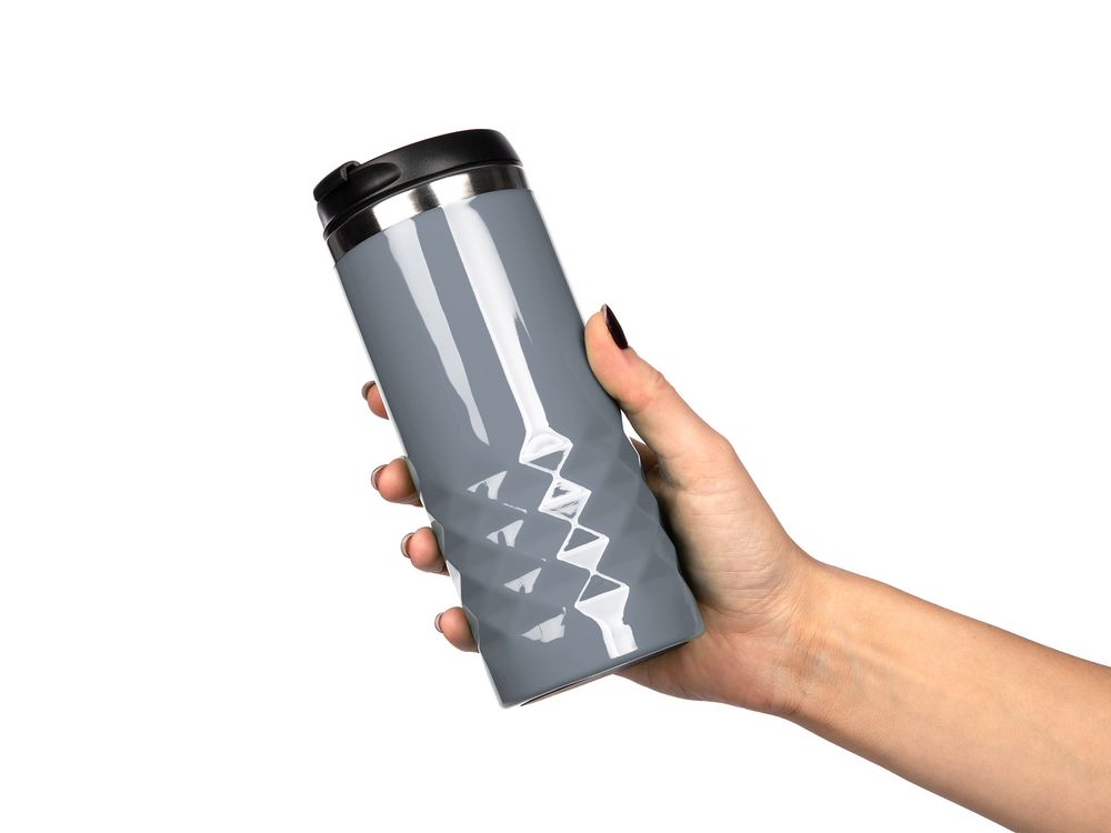 Термостакан Prism, серый / Миниатюра WWW (1000)