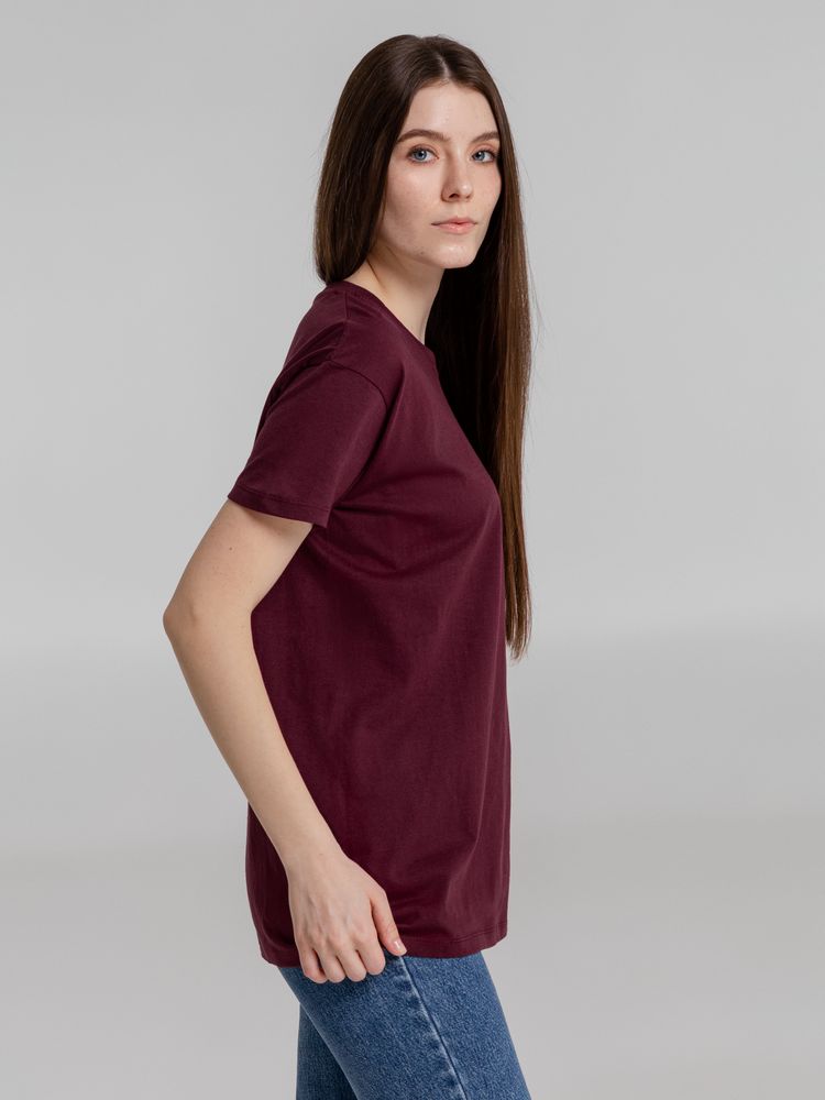 Футболка Imperial 190, бордовая / Миниатюра WWW (1000)