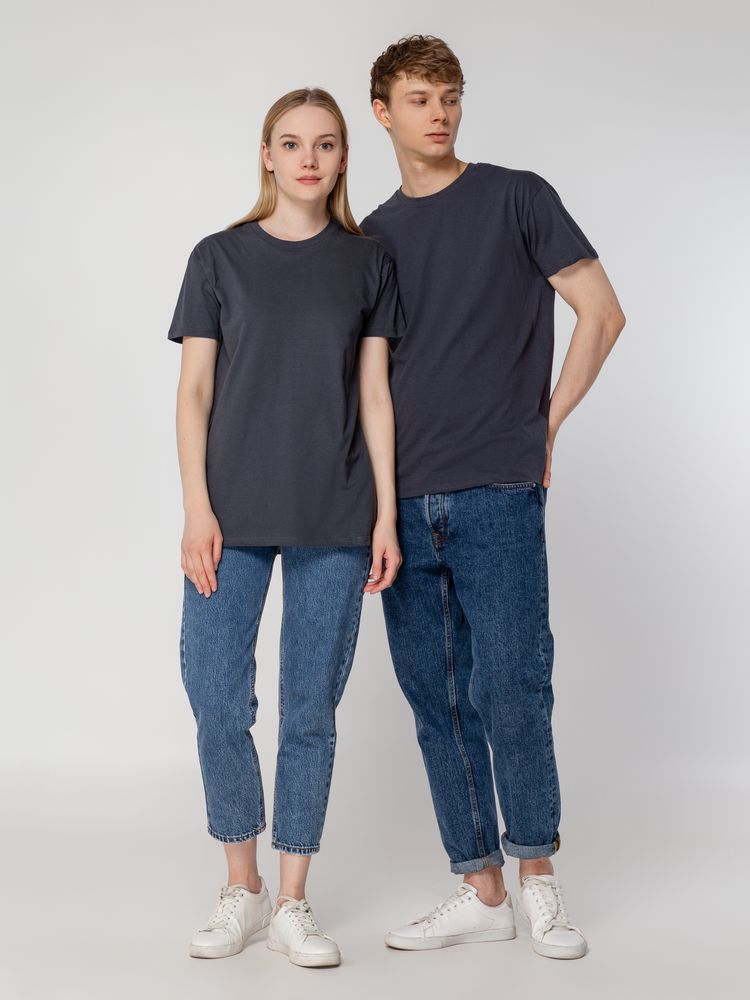 Футболка унисекс Regent 150, светло-серая / Миниатюра модельного (1000)