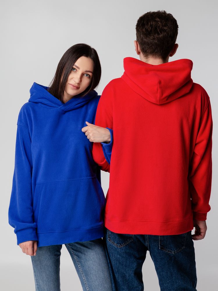 Худи флисовое унисекс Manakin, красное / Миниатюра WWW (1000)