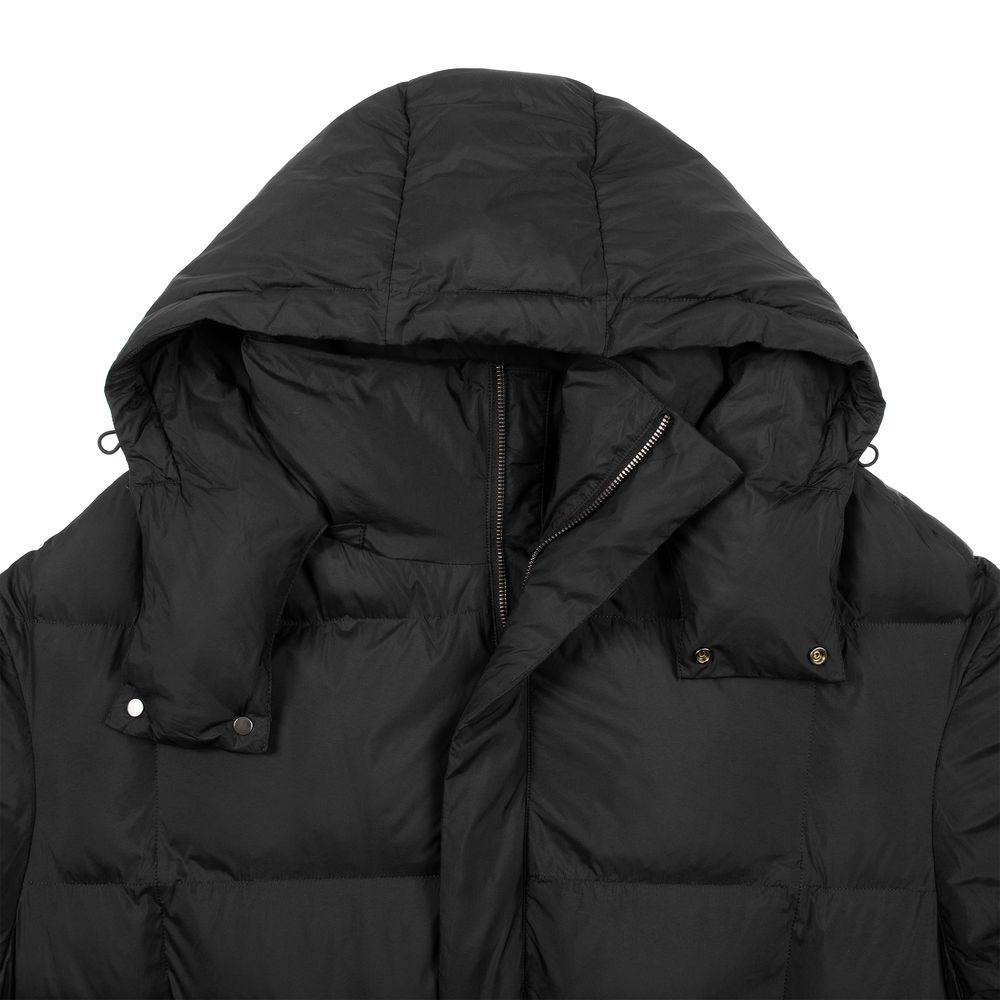 Пуховик унисекс Kapsula, черный / Миниатюра WWW (1000)