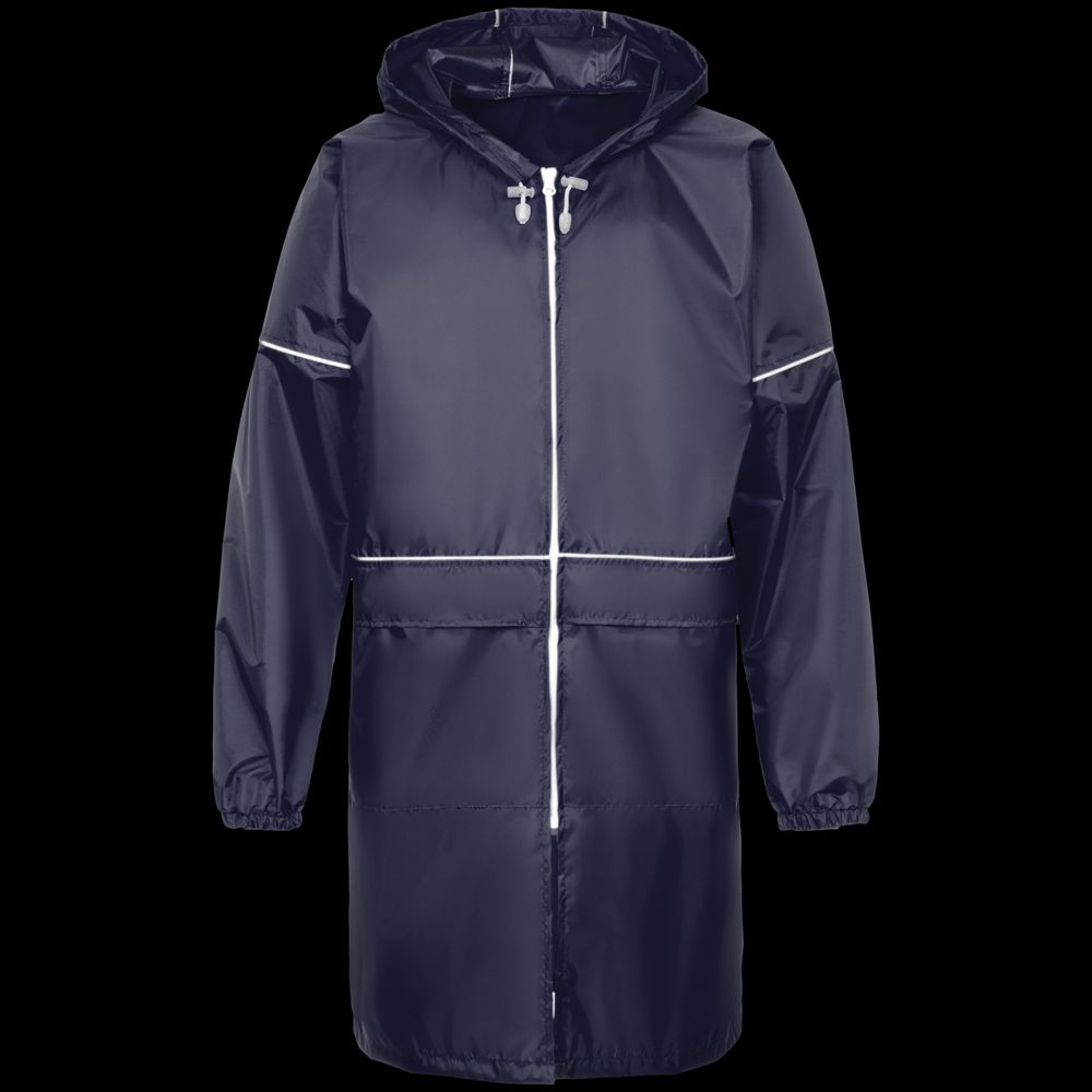 Дождевик со светоотражающими элементами Rainman Tourist Blink, темно-синий / Миниатюра WWW (1000)