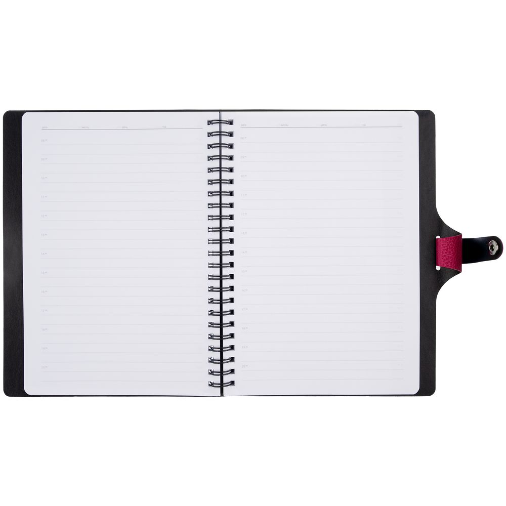 Ежедневник Strep Front, недатированный, малиновый / Миниатюра WWW (1000)